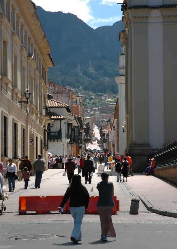 La Candelaria de la Plaza de Bolivar - Bogotá, Colombia