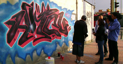 Graffiti de AMCV