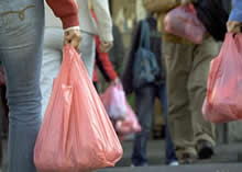 Las bolsas plásticas son una plaga ambiental